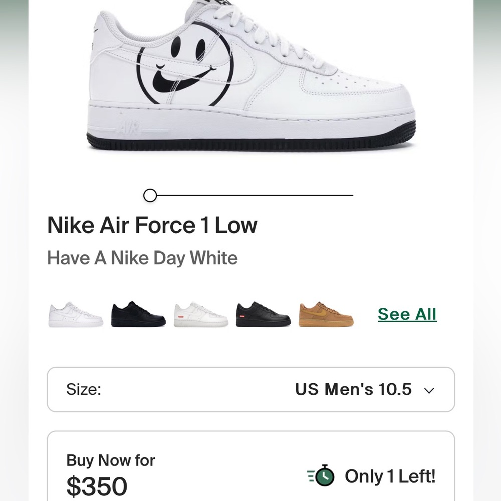 Nike Air Force 1 Unisex - White